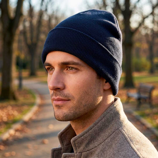 GORRO TEJIDO DE ADULTO NEGRO HU0517