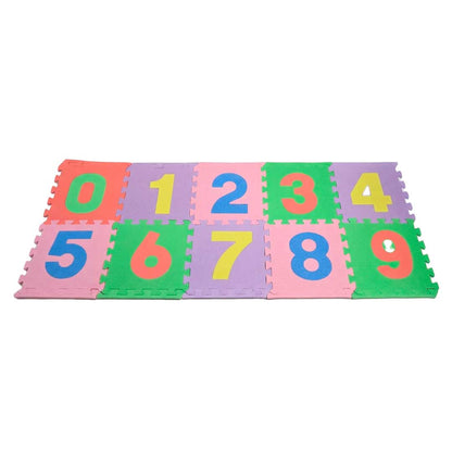 PISO DE GOMA INFANTIL P/ENCASTRAR NUMEROS  LH-5687
