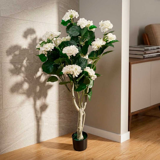 PLANTA CROTUS ARTIFICIAL BLANCA 1.35M LH-5774