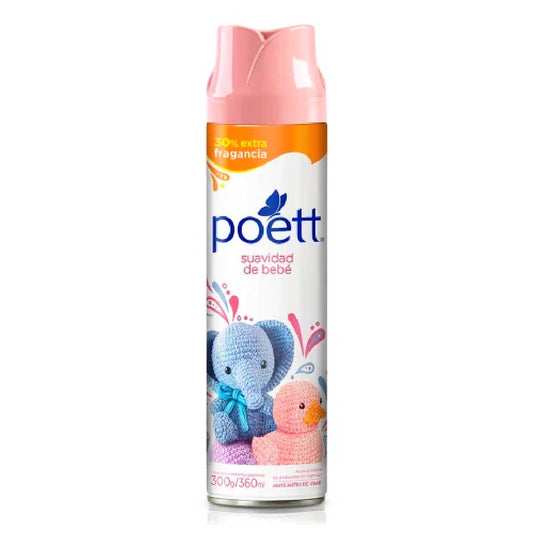 AROMATIZANTE POETT BEBÉ AEROSOL 360CC.