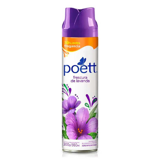 AROMATIZANTE POETT LAVANDA AEROSOL 360CC.