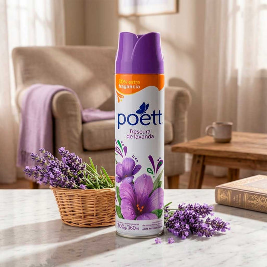 AROMATIZANTE POETT LAVANDA AEROSOL 360CC.