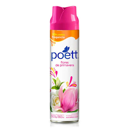 AROMATIZANTE POETT PRIMAVERA AEROSOL 360CC.