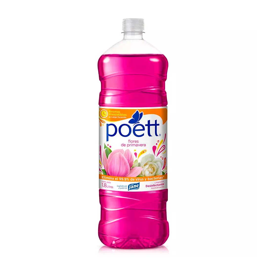 LIMPIADOR LIQUIDO POETT PRIMAVERA 1800ML.