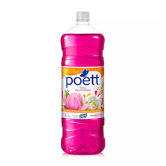 LIMPIADOR LIQUIDO POETT PRIMAVERA 1800ML.
