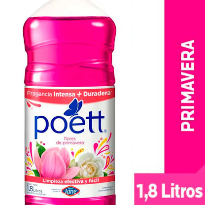 LIMPIADOR LIQUIDO POETT PRIMAVERA 1800ML.