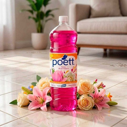LIMPIADOR LIQUIDO POETT PRIMAVERA 1800ML.