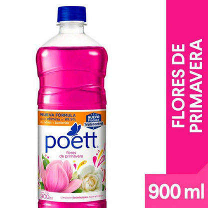 LIMPIADOR LIQUIDO POETT PRIMAVERA 900ML.