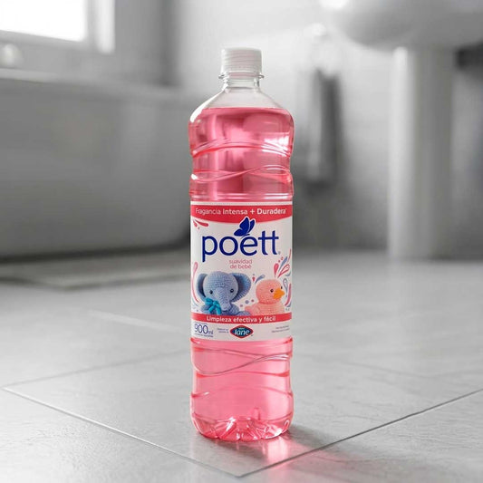 LIMPIADOR LIQUIDO POETT BEBÉ 900ML.