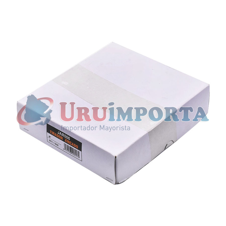 TIRADOR 6″ 12 UNIDADES METALICO CROMADO LH-3442