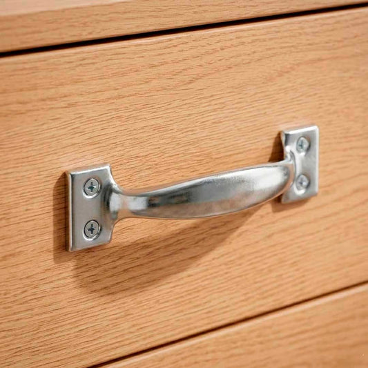 TIRADOR 6″ 12 UNIDADES METALICO CROMADO LH-3442