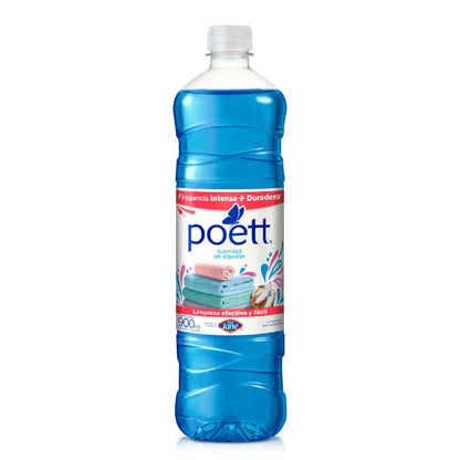 LIMPIADOR LIQUIDO POETT SUAVIDAD DE ALGODÓN 900ML.
