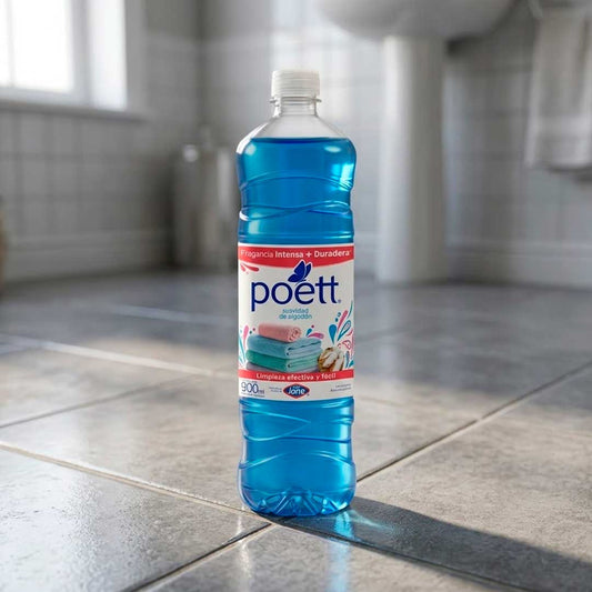 LIMPIADOR LIQUIDO POETT SUAVIDAD DE ALGODÓN 900ML.