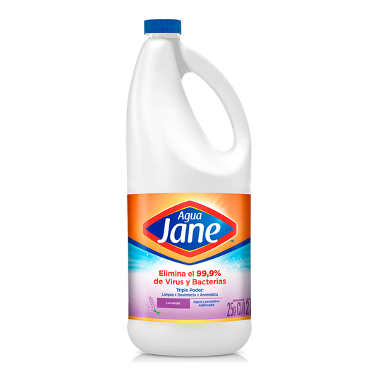 LAVANDINA AGUA JANE TRIPLE PODER LAVANDA 2LTS.