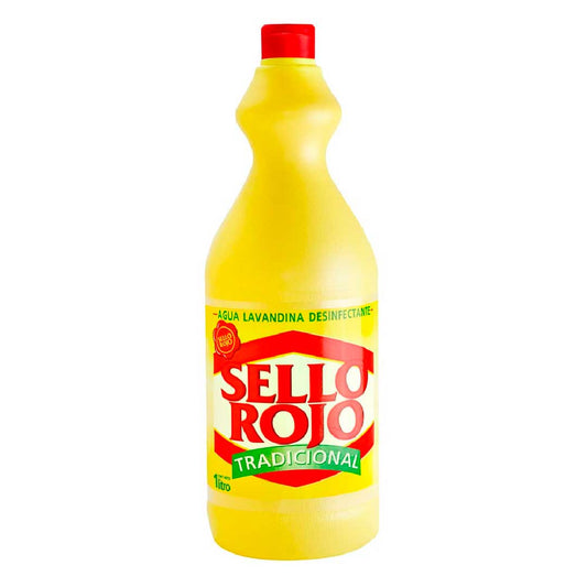 LAVANDINA SELLO ROJO TRADICIONAL 1LT.