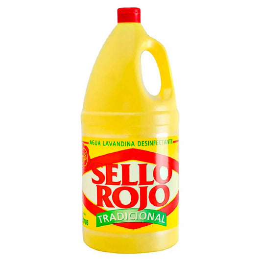 LAVANDINA SELLO ROJO TRADICIONAL 2LTS.