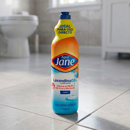 LAVANDINA AGUA JANE GEL ORIGINAL 750ML.