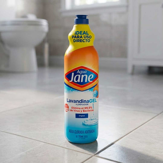 LAVANDINA AGUA JANE GEL ORIGINAL 750ML.