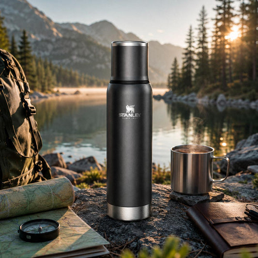 TERMO STANLEY TO GO 0,75 LT GRAFITO/NEGRO