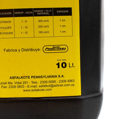 HIDROFUGO LIQUIDO 10 LITROS PENNSYLVANIA