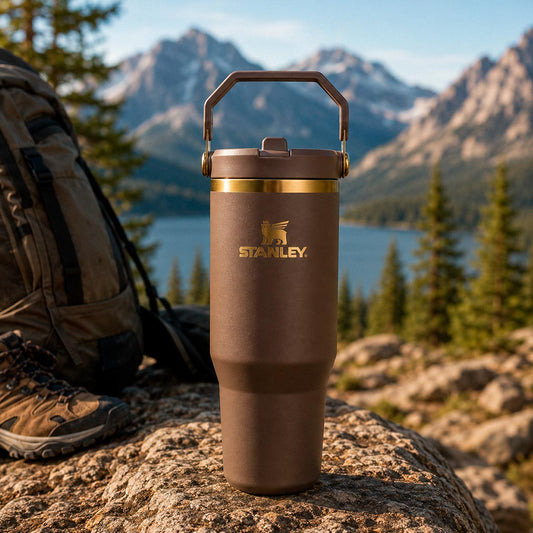 VASO STANLEY ICE FLOW TUMBLER 30 OZ ESPRESSO