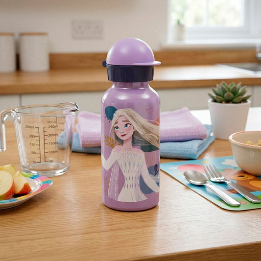 BOTELLA PLASTICO 370 ML SCHOOL FROZEN 74210