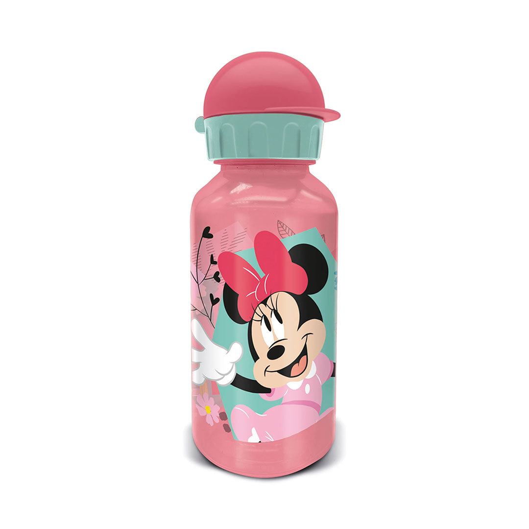 BOTELLA PLASTICO 370 ML SCHOOL MINNIE 74410