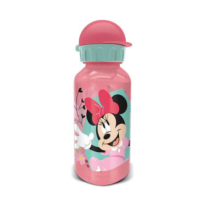 BOTELLA PLASTICO 370 ML SCHOOL MINNIE 74410