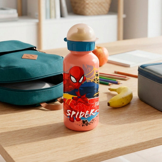 BOTELLA PLASTICO 370 ML SCHOOL SPIDER 83510