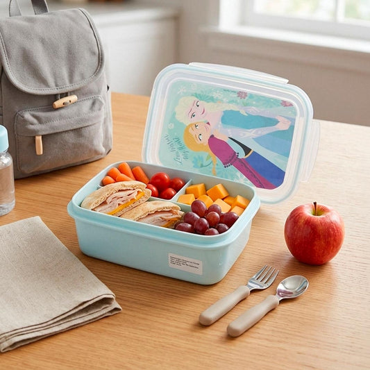 VIANDA PLASTICO C/TRABA DIV 850ML FROZEN 15217