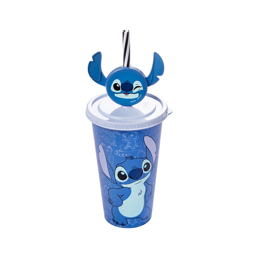 VASO PLASTICO SHAKE 500 ML STITCH 805