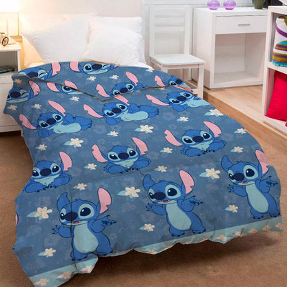 COLCHA 140X220 ULTRA STITCH 4140 AZUL