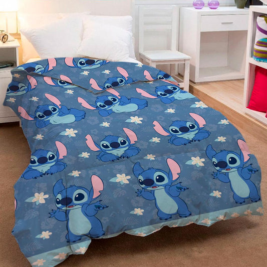 COLCHA 140X220 ULTRA STITCH 4140 AZUL