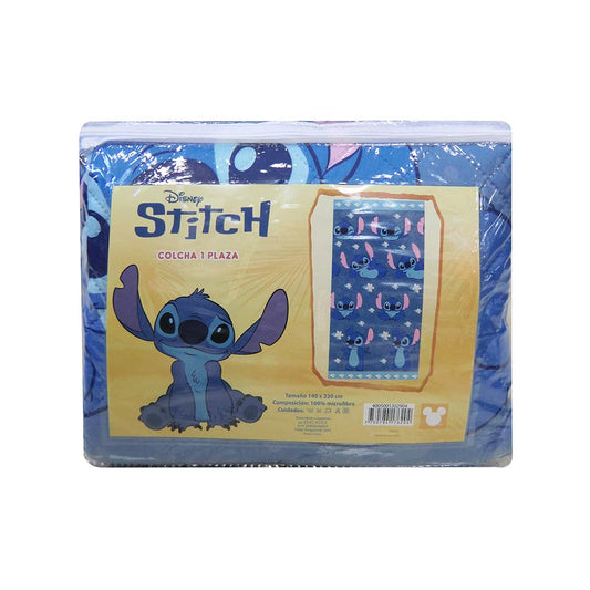 COLCHA 140X220 ULTRA STITCH 4140 AZUL