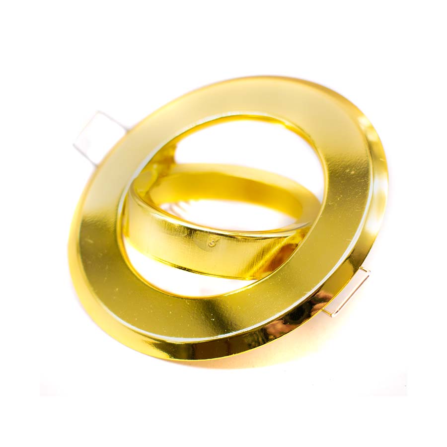 ARO P/DICROICA DORADO METALICO ARTICULADO LH-2080