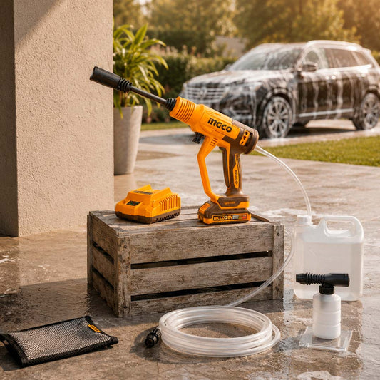 HIDROLAVADORA A BATERÍA 20V C/BAT+CAR+ACC 20362