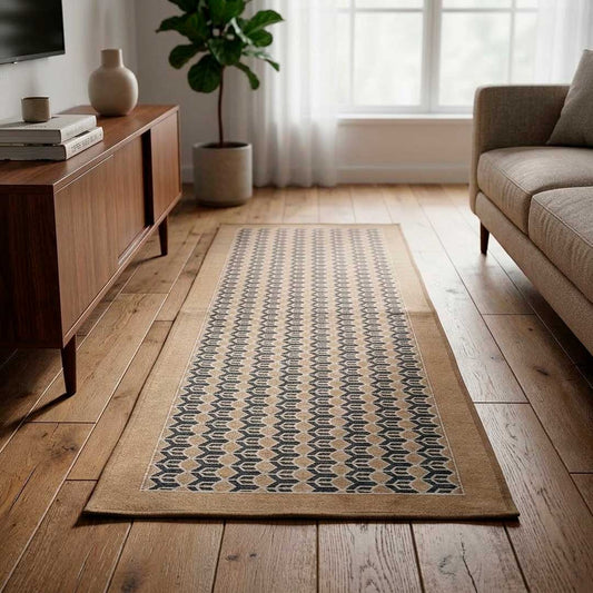 ALFOMBRA CAMINERO BASE GOMA NEGRA 50X150 LH-5619