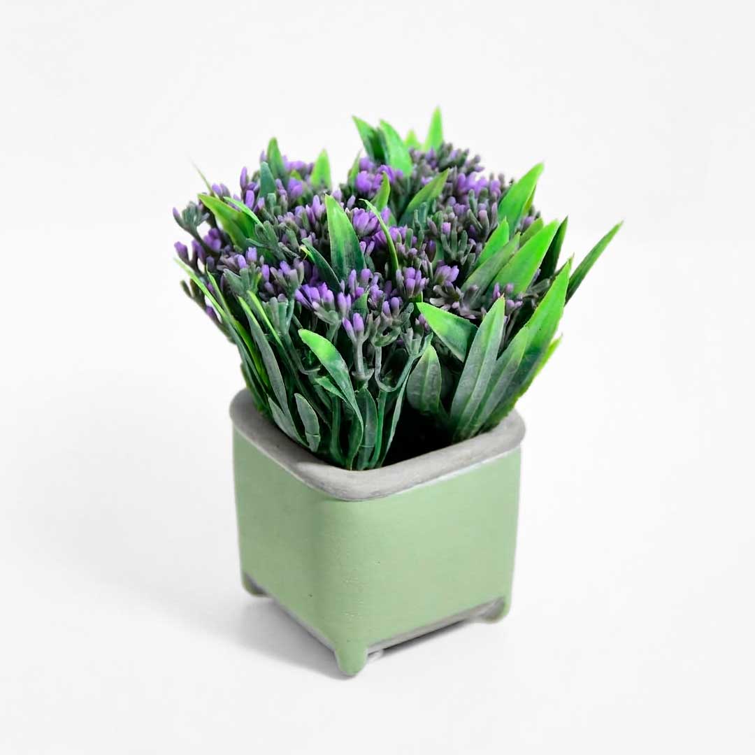 PLANTA ARTIFICIAL HOME MACETA CUADRADA LH-5788