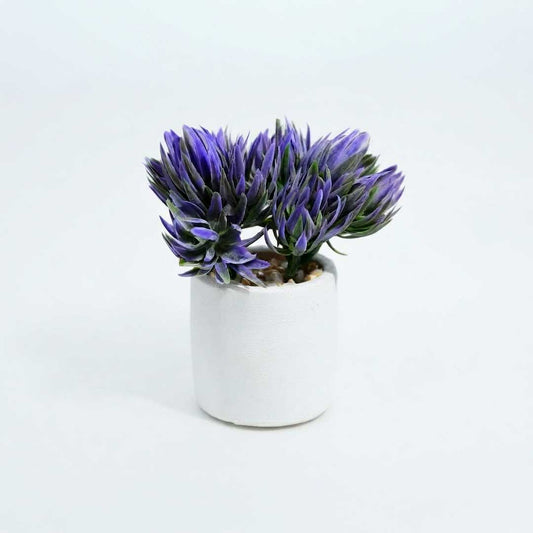 PLANTA ARTIFICIAL C/MACETA SIMIL YESO  LH-5790