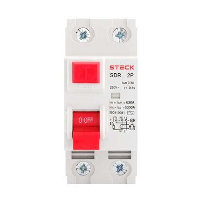 LLAVE DIFERENCIAL STECK 2P 40A 30MA SDR24030