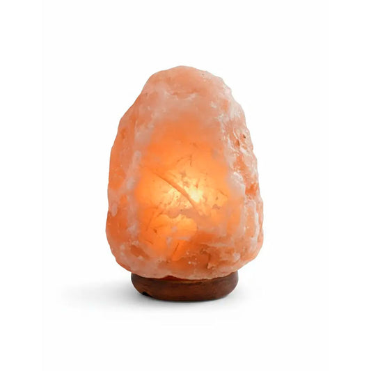 LAMPARA DE SAL NAMASTE 2-3K BASE MADERA NAM0019