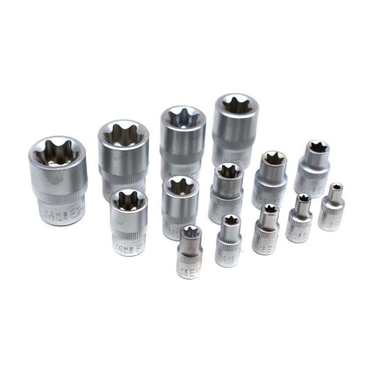 DADOS 14PZ T/ESTRELLA 1/4-3/8-1/2 HOTECHE 203301