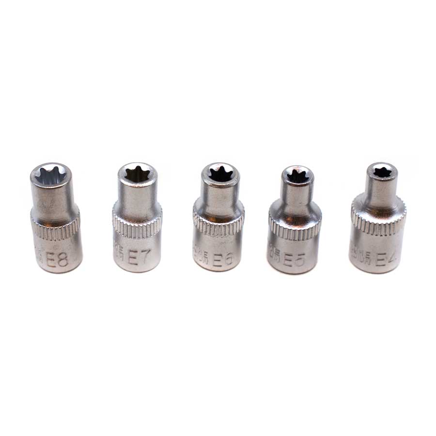DADOS 14PZ T/ESTRELLA 1/4-3/8-1/2 HOTECHE 203301