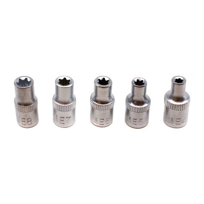 DADOS 14PZ T/ESTRELLA 1/4-3/8-1/2 HOTECHE 203301