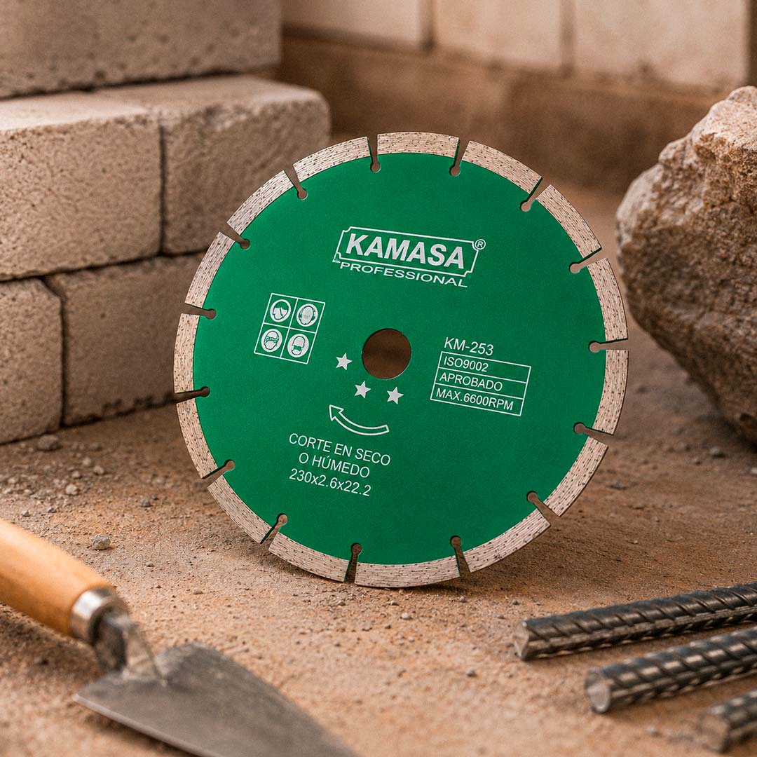 DISCO 9 DIAMANTADO KAMASA KM-253