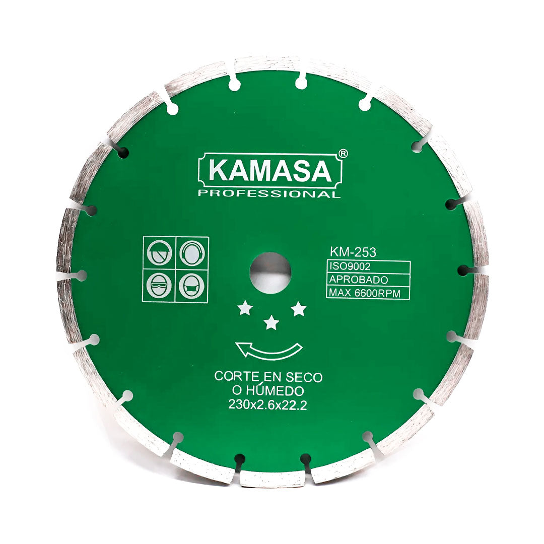 DISCO 9 DIAMANTADO KAMASA KM-253