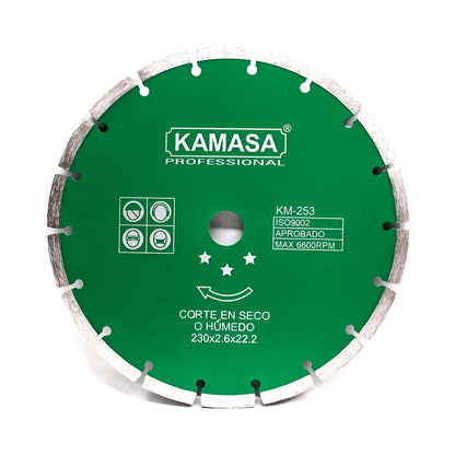 DISCO 9 DIAMANTADO KAMASA KM-253