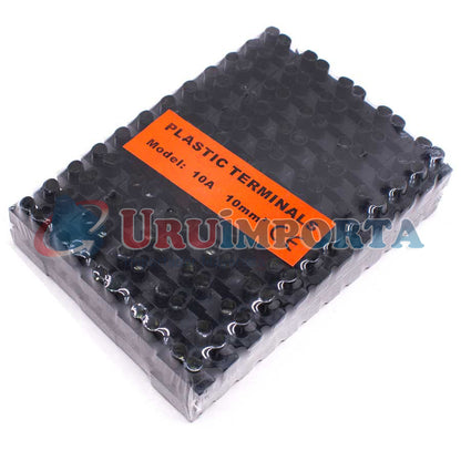 REGLETA DE CONEXION 12MM NEGRA LH-2112