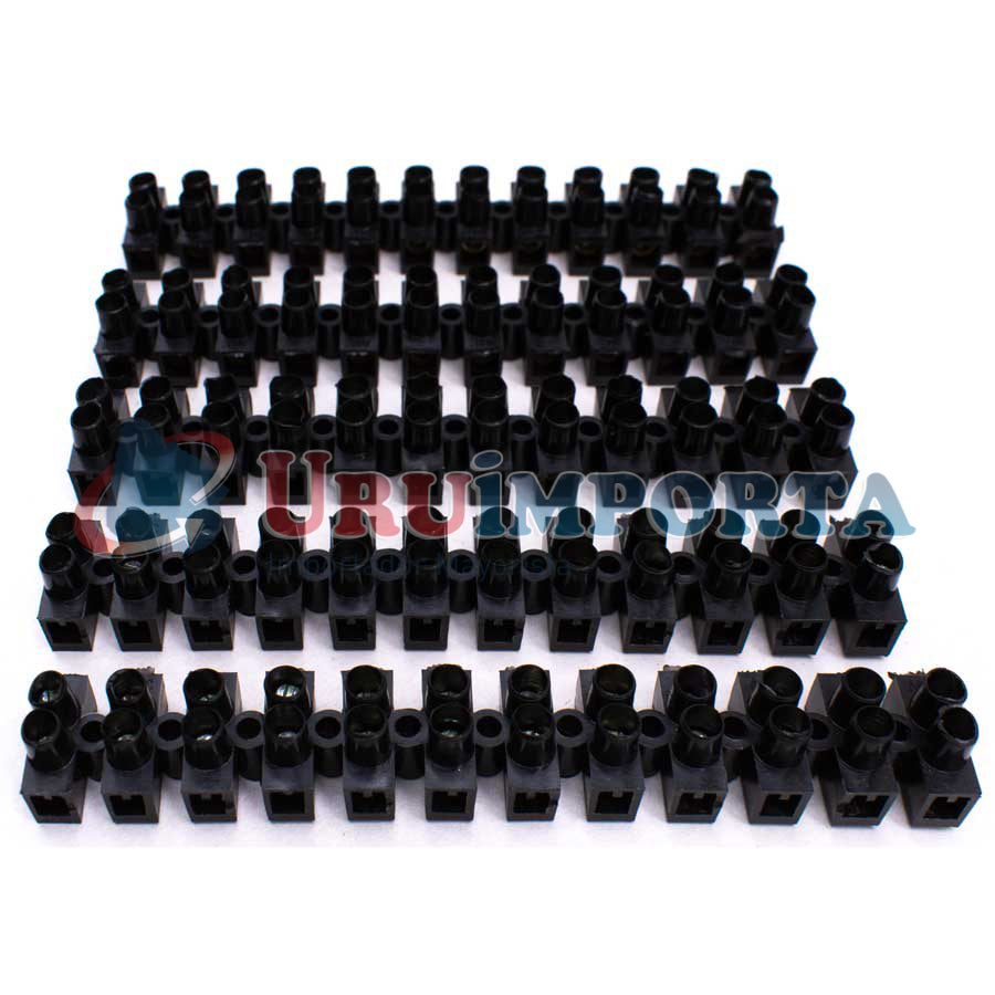 REGLETA DE CONEXION 10MM NEGRA LH-2110