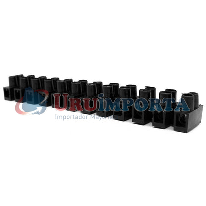 REGLETA DE CONEXION 10MM NEGRA LH-2110